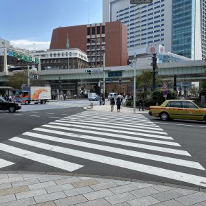 日本橋：箱根駅伝のコースでもあります